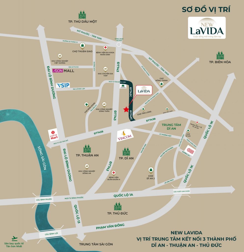 New Lavida vị trí căn hộ